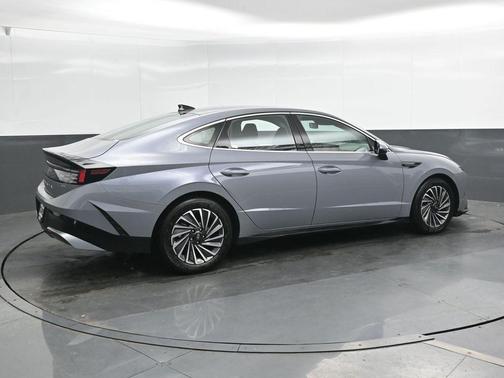 Blue 2024 Hyundai SONATA Hybrid SEL