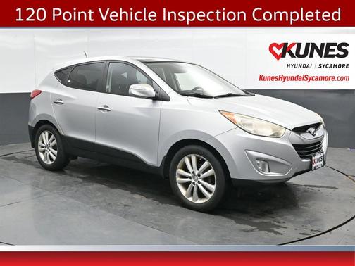 Diamond Silver 2011 Hyundai TUCSON Limited