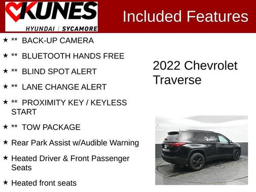 2022 Chevrolet Traverse LT Cloth