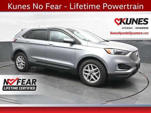 Iconic Silver Metallic 2024 Ford Edge SEL