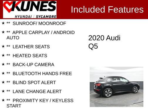 2020 Audi Q5 45 Titanium Premium
