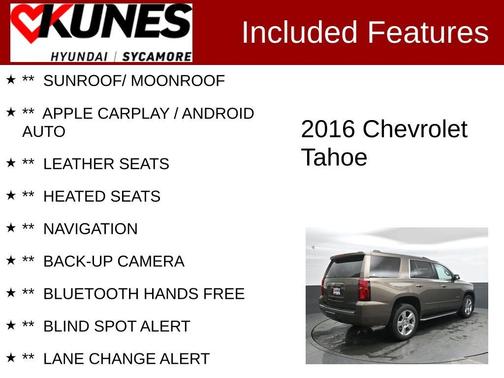 2016 Chevrolet Tahoe LTZ