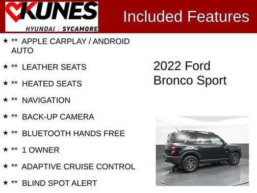 2022 Ford Bronco Sport Badlands