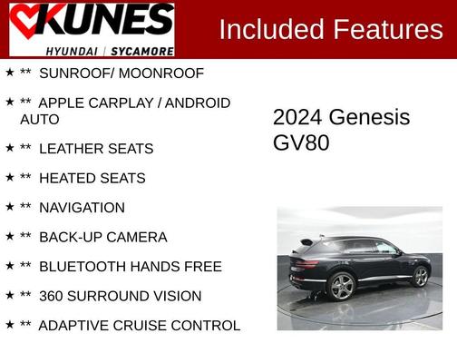 2024 Genesis GV80 3.5T