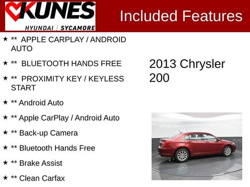 2013 Chrysler 200 Touring