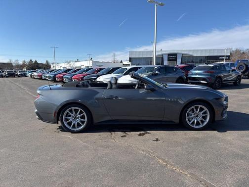 Gray Metallic 2025 Ford Mustang GT Premium