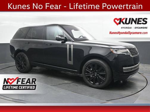 Santorini Black 2023 Land Rover Range Rover P400 SE