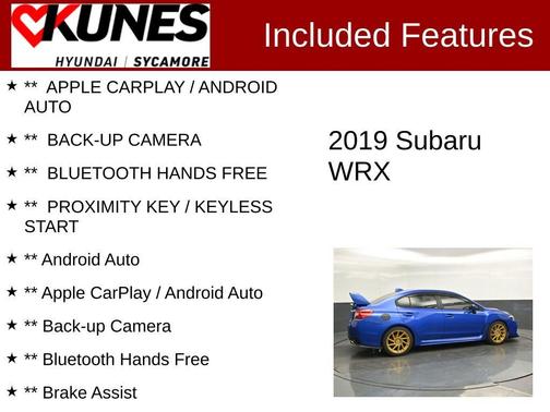 2019 Subaru WRX Base