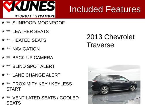 2013 Chevrolet Traverse LTZ