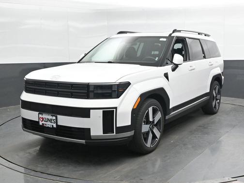 White 2025 Hyundai SANTA FE Limited