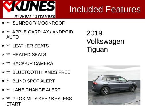 2019 Volkswagen Tiguan 2.0T SE