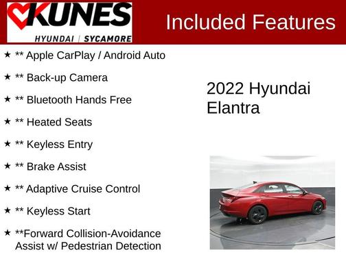 2022 Hyundai ELANTRA SEL