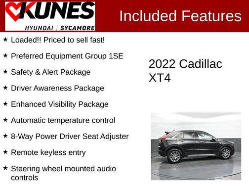 2022 Cadillac XT4 Premium Luxury