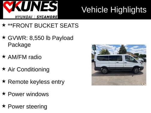 White 2016 Ford Transit-150