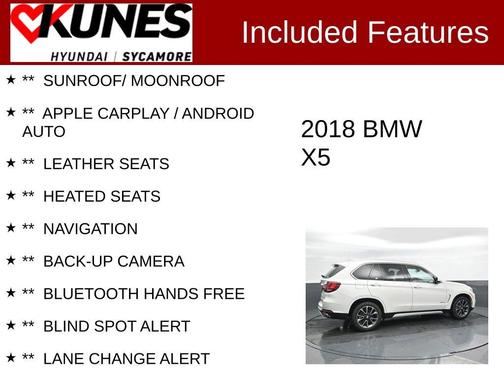 2018 BMW X5 sDrive35i