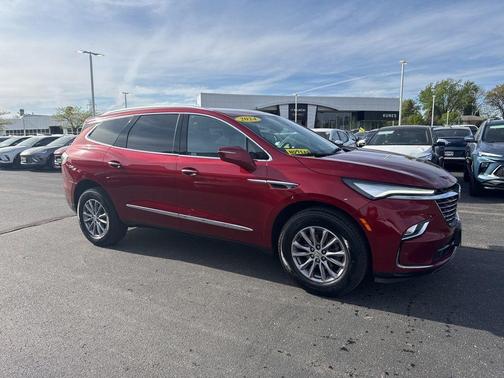 Cherry Red 2024 Buick Enclave Premium