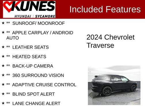 2024 Chevrolet Traverse RS