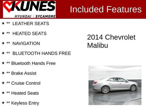 2014 Chevrolet Malibu 1LZ