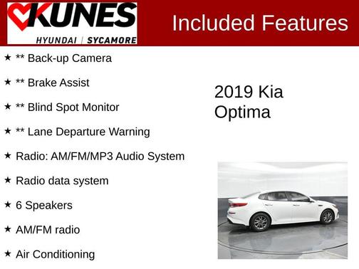2019 Kia Optima LX