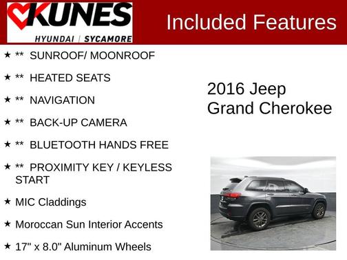 2016 Jeep Grand Cherokee Laredo