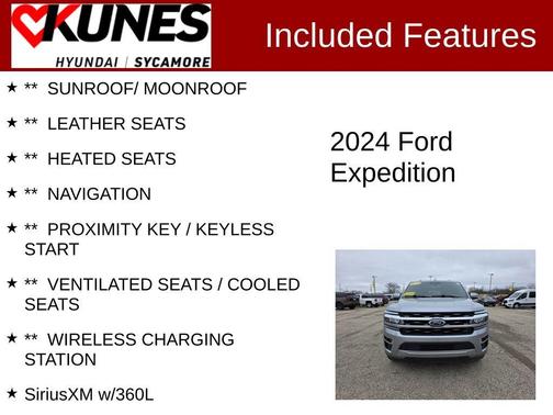Silver Metallic 2024 Ford Expedition Limited