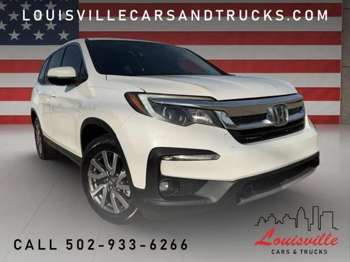 Platinum White Pearl 2021 Honda Pilot 2WD EX-L