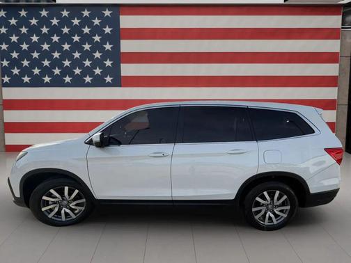 Platinum White Pearl 2021 Honda Pilot 2WD EX-L