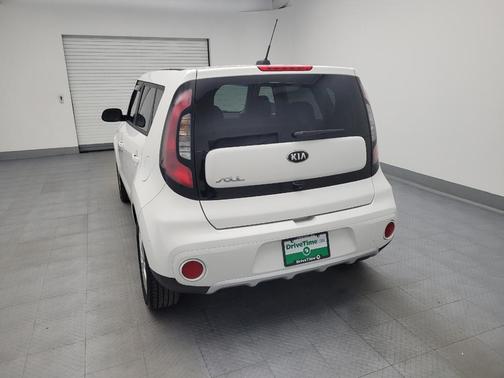 Clear White 2018 Kia Soul +