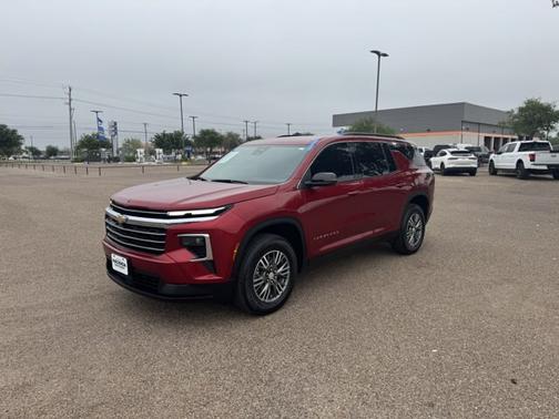 Radiant Red 2025 Chevrolet Traverse LT