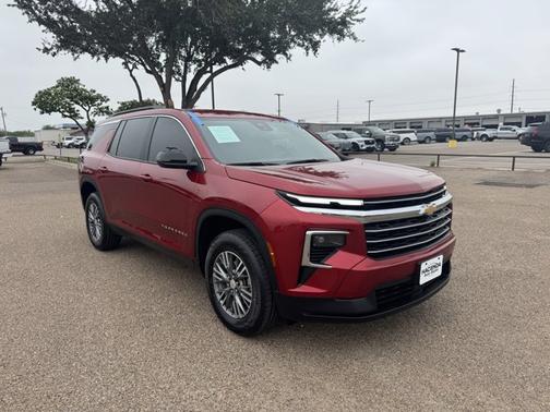 Radiant Red 2025 Chevrolet Traverse LT