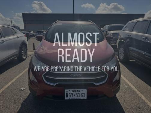 RUBY RED MET TNTD CLEARCOAT 2020 Ford EcoSport SE