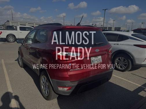 RUBY RED MET TNTD CLEARCOAT 2020 Ford EcoSport SE