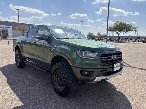 ERUPTION GREEN 2023 Ford Ranger LARIAT