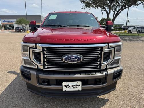 RAPID RED 2022 Ford F-350 KING RANCH