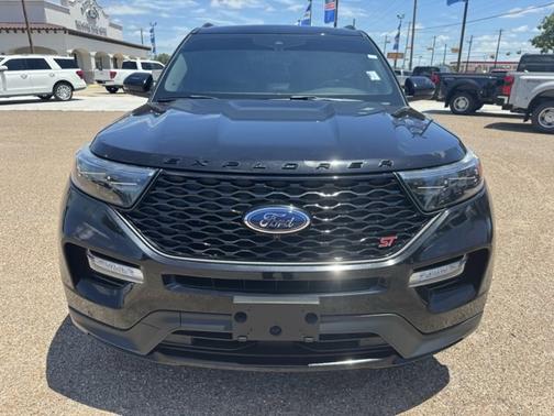 AGATE BLACK METALLIC 2023 Ford Explorer ST