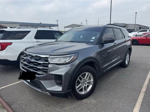 CARBONIZED GRAY METALLIC 2025 Ford Explorer ACTIVE