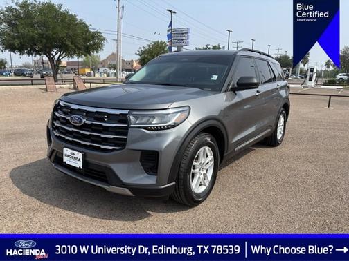 CARBONIZED GRAY METALLIC 2025 Ford Explorer ACTIVE