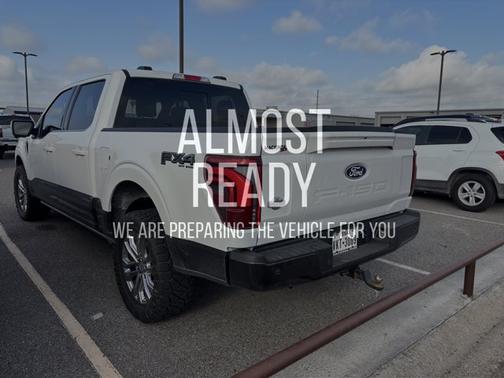 STAR WHITE METALLIC TRICOAT 2024 Ford F-150 KING RANCH