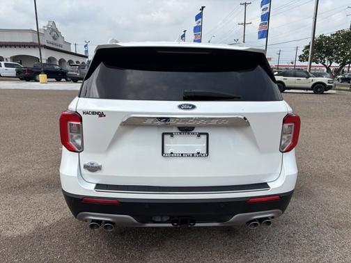 STAR WHITE MET TRI-COAT 2022 Ford Explorer KING RANCH