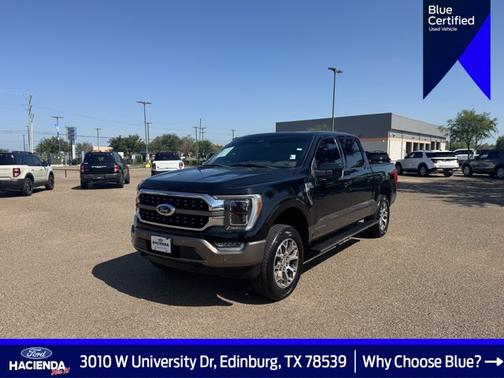 AGATE BLACK METALLIC 2023 Ford F-150 KING RANCH