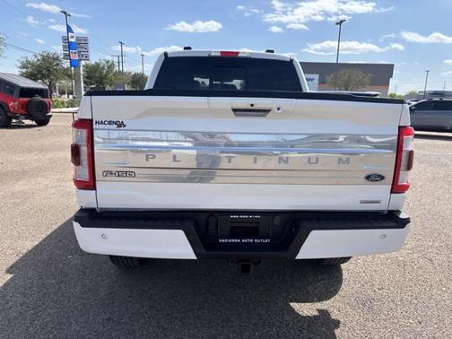 STAR WHITE METALLIC TRICOAT 2023 Ford F-150 PLATINUM