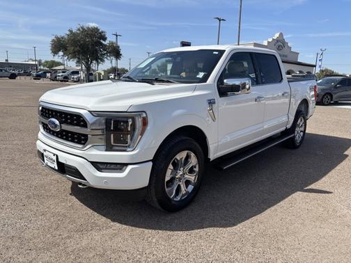 STAR WHITE METALLIC TRICOAT 2023 Ford F-150 PLATINUM