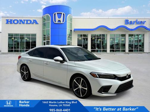 Platinum White Pearl 2024 Honda Civic