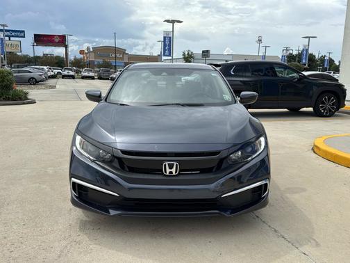 Cosmic Blue Metallic 2021 Honda Civic