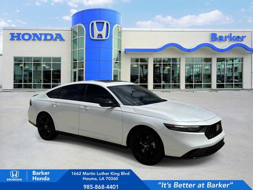 Platinum White Pearl 2024 Honda Accord Hybrid
