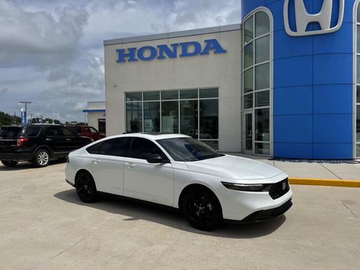 Platinum White Pearl 2024 Honda Accord Hybrid