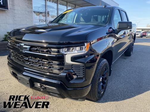 Black 2023 Chevrolet Silverado 1500 RST