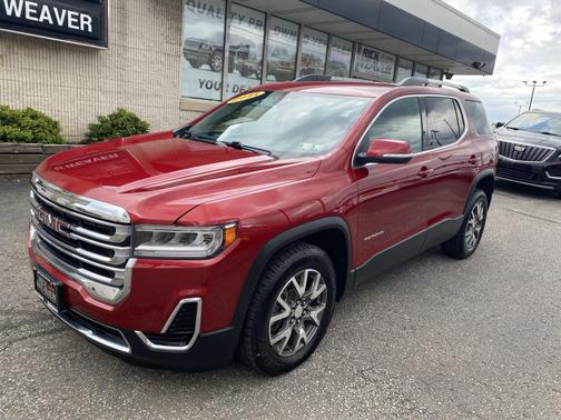 Cayenne Red Tintcoat 2021 GMC Acadia SLE