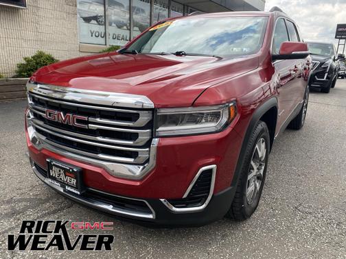 Cayenne Red Tintcoat 2021 GMC Acadia SLE