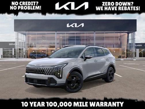 Wolf Gray 2026 Kia Sportage Plug-In Hybrid X-Line SUV